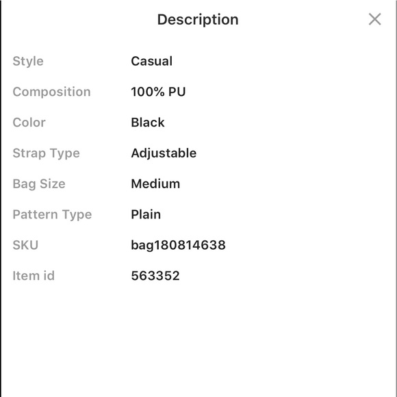 Double zipper detail fanny pack black - Picture 7 of 8